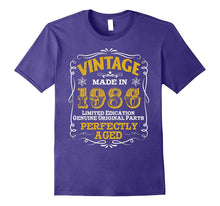 31th Birthday Vintage Made in 1986 T Shirt