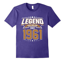 Legend Since 1961 T-Shirt for 56 Years Old Birthday Gifts