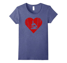 I LOVE SCIENCE Cool Vintage Distressed Microscope T-Shirt
