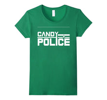 Candy Police Mom or Dad Halloween Costume Funny Tee