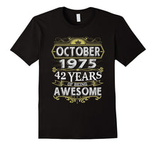 October 1975 - 42th Birthday Funny Tshirt