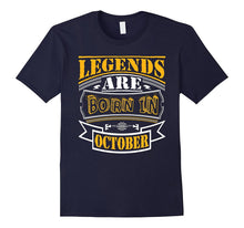 Mens Legends Are Born in October T-Shirt