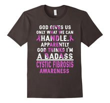 God Thinks I'm a Badass Cystic Fibrosis Awareness Tshirt