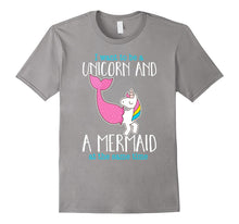 Half Mermaid Half Unicorn Fantasy Fairy Tale Mythical TShirt
