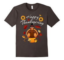 Happy Thanksgiving - Funny Pumpkin Turkey Day T-Shirt