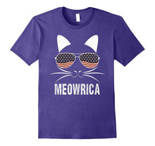 "Meowrica" Patriotic Cat T-Shirt