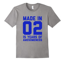 15th Birthday Shirt Gift Age 15 Year Old Boys Tshirt Boy Tee