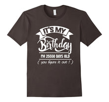 70th Birthday Gift Ideas. Funny T-Shirt for Men/Women.