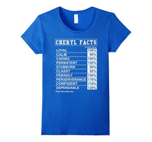 Cheryl Facts T Shirt for Cheryl With Funny Facts