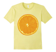 Giant Orange Slice Fruit T-Shirt Fun Foodie Vegan Summer Tee