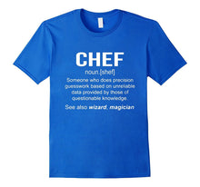 Funny Chef Meaning Shirt - Chef Noun Definition