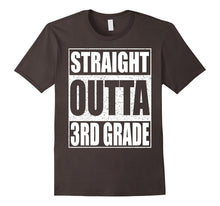 Straight Outta 3rd Grade T-Shirt Funny 2017 Graduation Shirt
