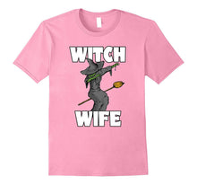 Dabbing Halloween T-Shirt Funny Dabbing Witch Wife Tee