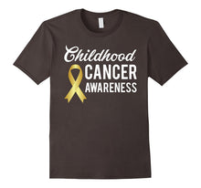 Childhood Cancer Awareness T-Shirt Pediatric Cancer Gold