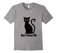 Halloween Black Cat - Don't Cross Me - Fun T-Shirt