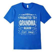 Promoted to Grandma Again 2018 T Shirt New Grandma Vintage