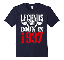 Legends Are Born in 1937 Birthday Gift for 80 Yrs Years Old