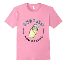 Funny Baby Pregnancy Shirt for Mom/Dad: Burrito Now Baking