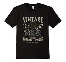 50th Birthday 1967 Vintage Retro Motorcycle Chopper Tshirt
