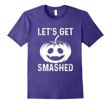 Let's Get Smashed T-Shirt Pumpkin Carving Funny Tee
