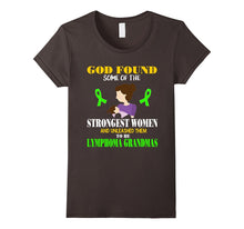 Strongest Women Are Lymphoma Grandmas Awareness T Shirt