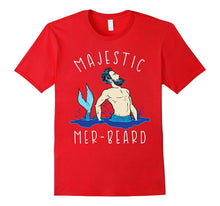 Majestic Mer-Beard Funny Humor Beard Manly Shirt