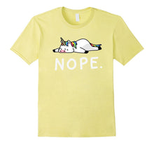 Nope Not Today Shirt Funny Lazy Unicorn Shirt