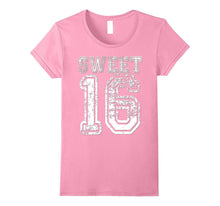 16th Birthday Shirt Gift Sweet Sixteen 16 Vintage Varsity
