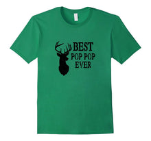 Mens Best Pop Pop Ever T-Shirt | Hunting Shirt for Grandpa