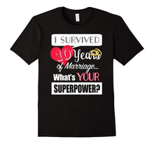 10 Year Anniversary T Shirt 10th Wedding Anniversary Gift