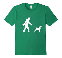 Bigfoot Fun Weimaraner Shirt Funny Cute Sasquatch Dog Gift