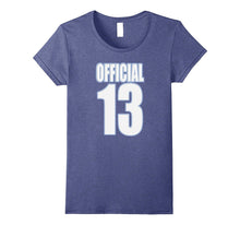 13th Birthday T-Shirt Official Teenager Novelty Tee