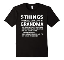 5 Things You Should Know About My Grandma T-Shirt