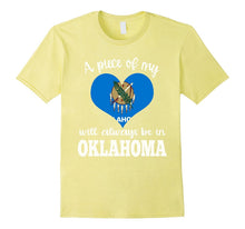 A Piece of My Heart Will Always Be in Oklahoma Shirt Flag