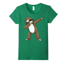 Sloth Dabbing T-Shirt Funny Animal Dab Dance Shirt Gifts Tee