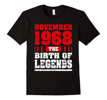 November 1968 49th Birthday Gift Apparel for 49 Years Old T