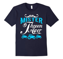 3 Year Old Boy Little Mister Threenager Tractor 3rd T-Shirt