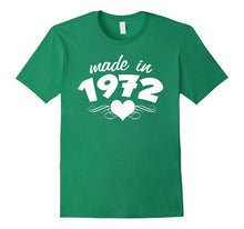 Gifts for Her 45th Birthday Made in 1972 Woman Tshirt