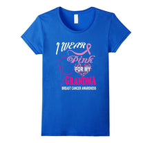 I Wear Pink for My Grandma Breast Cancer Awareness T-Shirt