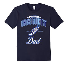 Mens Proud Cross Country Dad T-Shirt (USA)