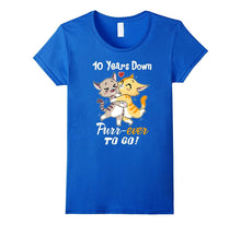 10th Anniversary Gift 10 Years Wedding Marriage T-Shirt
