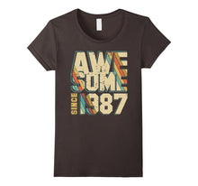 Awesome Since 1987 Vintage Retro 30th Birthday 30 Years Gift