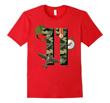 11th Birthday Camouflage Hero Army Soldier T-Shirt