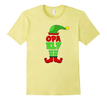 Opa Elf T Shirt - Funny Holiday Christmas Gift Tee
