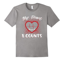 My Heart Beats in 8 Counts Tshirt for Dance and Dancers