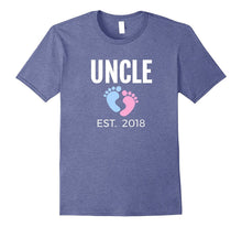 Men's Uncle Est. 2018 Tshirt - New Uncle Gift Tee Shirt