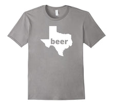 State of Texas Beer Drinking T-Shirt