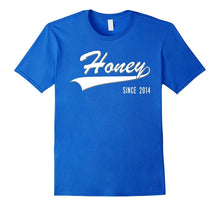 3rd Anniversary Gifts Honey Since 2014 Couple Tshirt