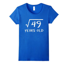 Square Root of 49: 7th Birthday 7 Years Old T-Shirt