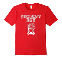 6th Birthday Sports Jersey T Shirt - 6 Year Old Boy Tee